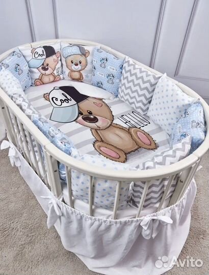 Комплект бортиков с одеялом