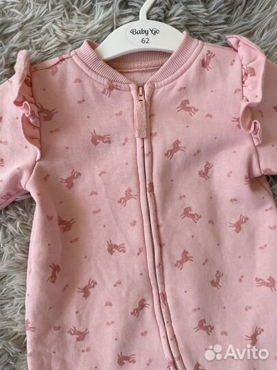 Флисовый комбинезон 86