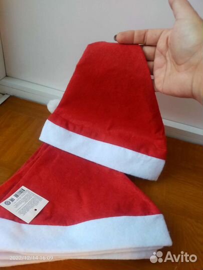 Новогодний колпак санты