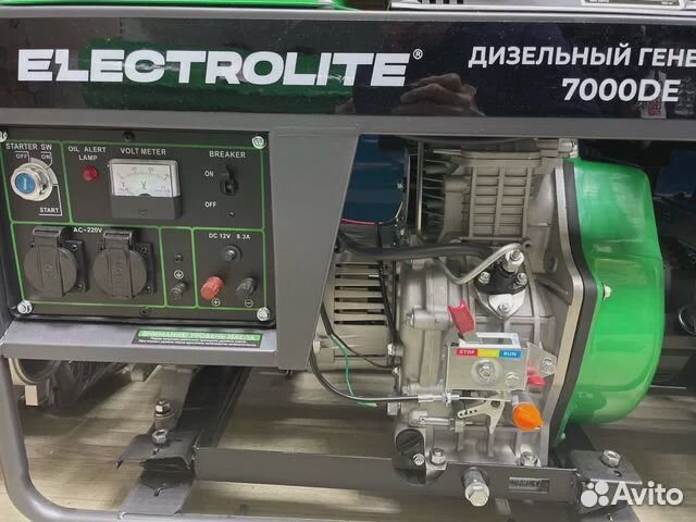 Генератор бензин/дизель 2 года гарантия