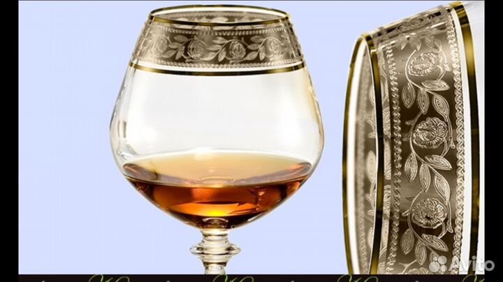 Новый Набор бокалов bohemia