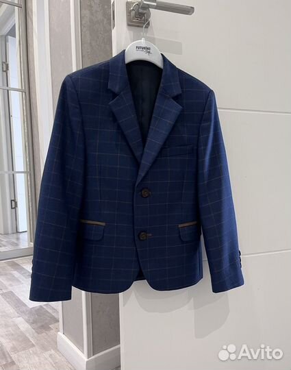 Пиджак школьный для мальчика -128