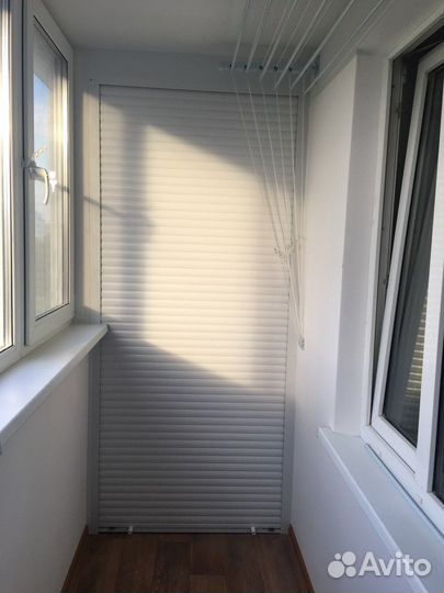 Шкаф с рольставнями на балкон по вашему эскизу