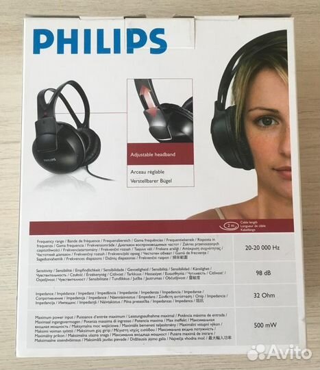 Новые наушники Philips