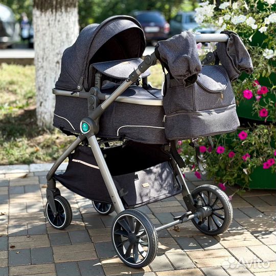 Коляска трансформер 3в1 Luxmom V8