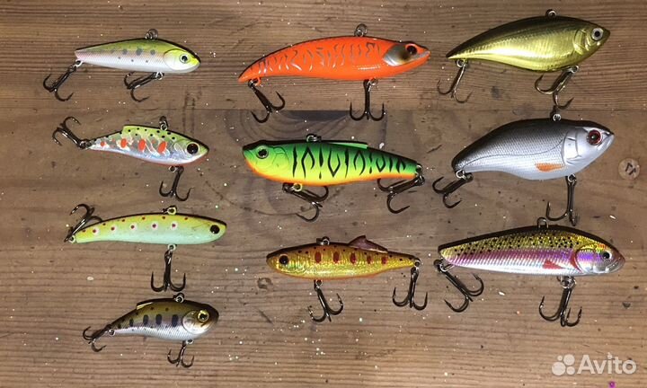 Набор воблеров, вибов