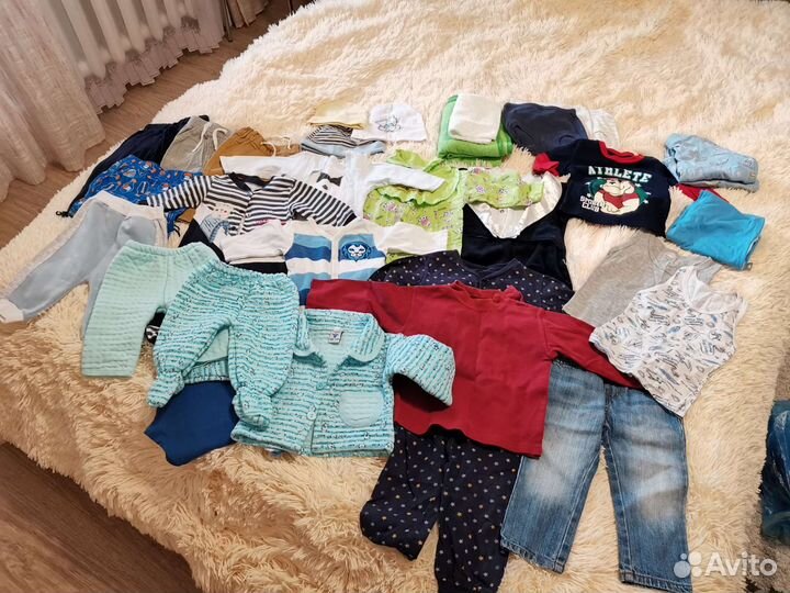 Вещи пакетом на мальчика