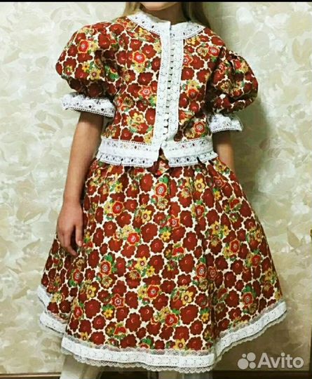 Платье праздничное - костюм 