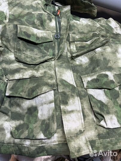 Костюм горка на флисе мох