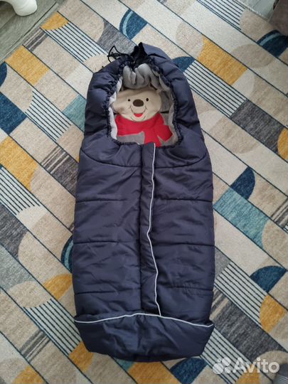 Зимний конверт в коляску