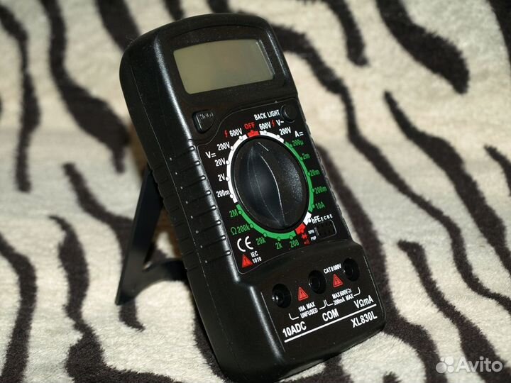 Мультиметр цифровой с подсветкой