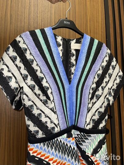 Peter pilotto It42 платье подиум,новое,шелк,винтаж