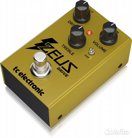 Гитарная педаль TC electronic zeus drive overdrive