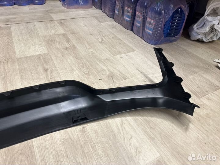 Юбка бампера задняя Hyundai Solaris 2 2017