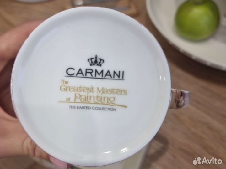 Кружка балерины carmani, костяной фарфор