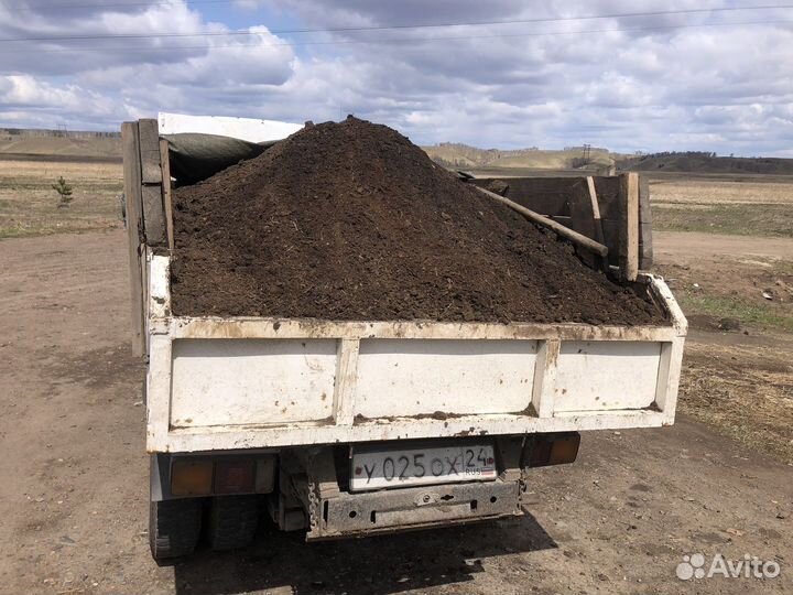 Навоз перегной чернозем с доставкой