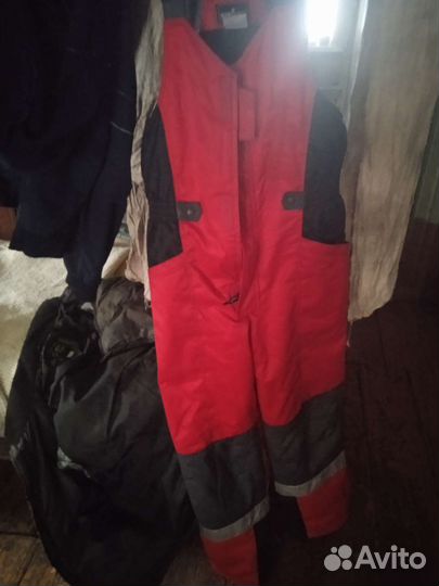 Полукомбинезон зимнии утепленный, брюки зимнии