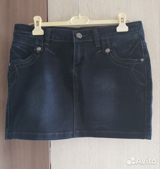 Юбка джинсовая