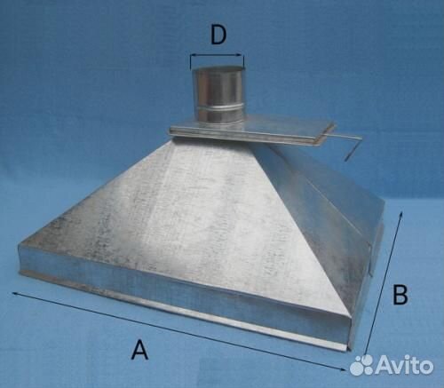 Вытяжные зонты из нержавейки в наличии
