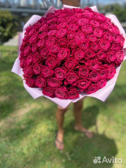 Розы Цветы Букет Заказать Доставка Сочи Купить 101