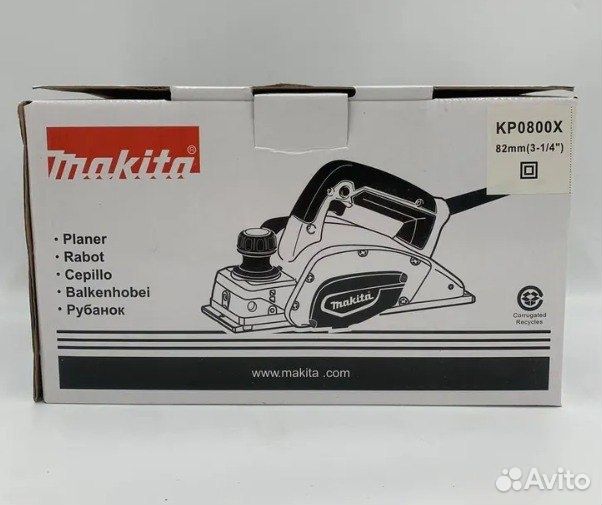 Рубанок электрический Makita KP0800X