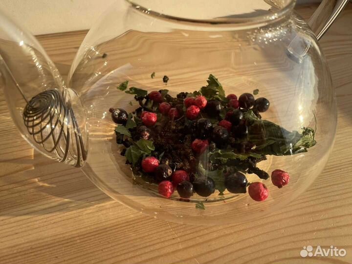 Иван-чай со смородиной 1 кг, экологически чистый