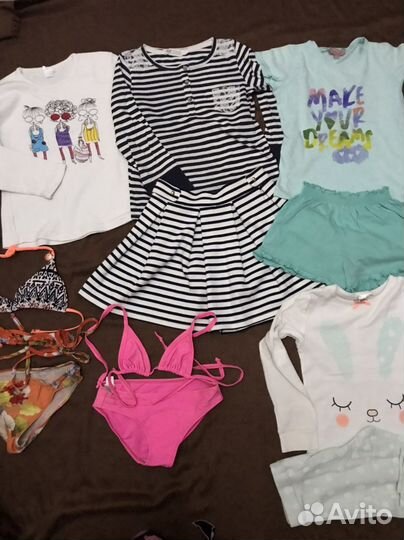 Вещи пакетом на девочкуна рост 116
