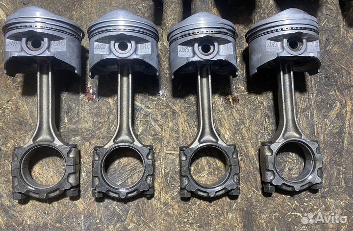 Шатуны с поршнями 1.8 gdi mitsubishi carisma