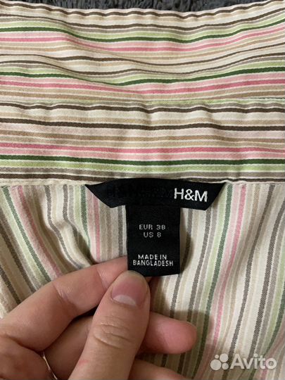 Рубашка женская h&m