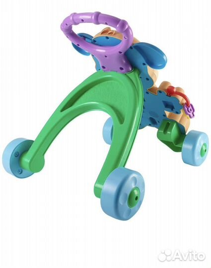 Ходунки каталка fisher price щенок с коробкой