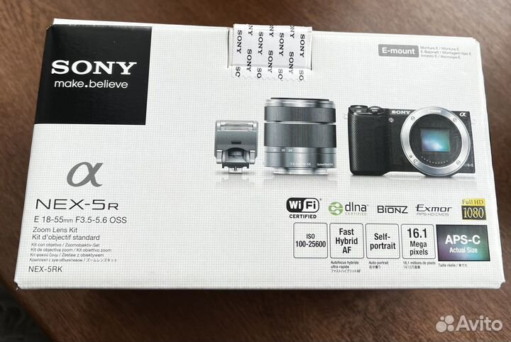 Фотоаппарат Sony Alpha NEX-5R