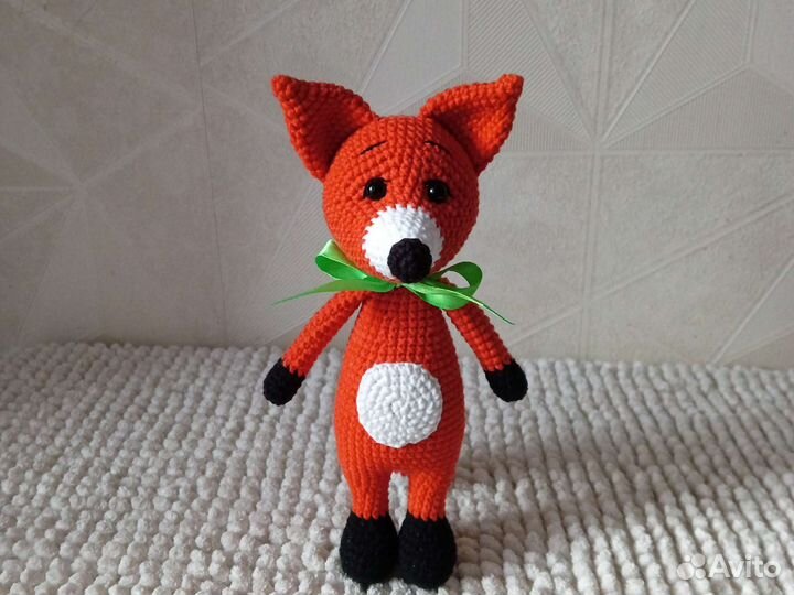 Лиса крючком