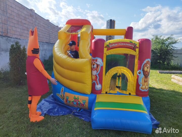 Надувной батут в аренду