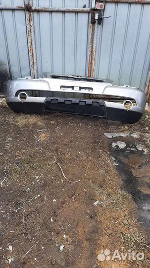 Передний бампер шевроле нива