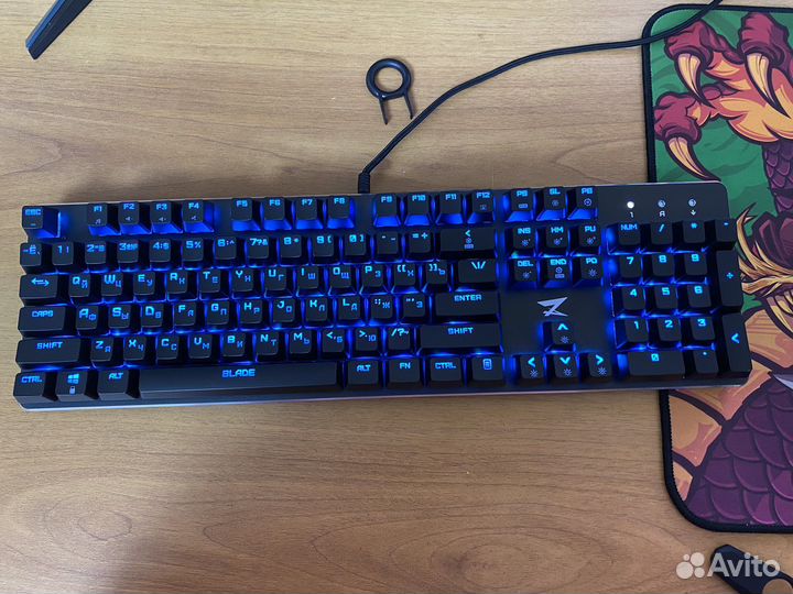 Кастомная Клавиатура ZET gaming Blade Kailh Red