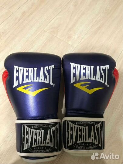 Боксерские перчатки everlast 10 oz