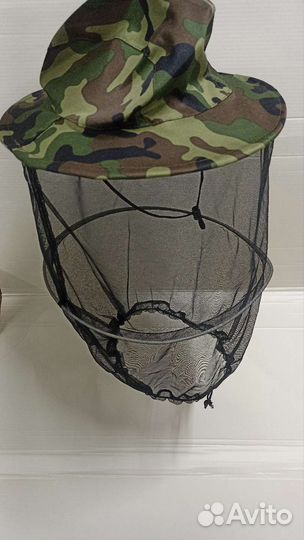 Панама с москитной сеткой, накомарник с кольцом