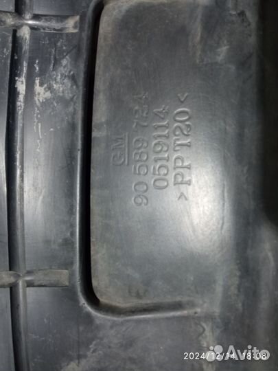 Воздухозаборник opel astra g