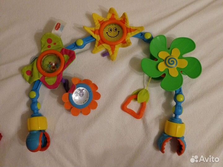 Развивающий коврик / дуга fisher price / домик-сор