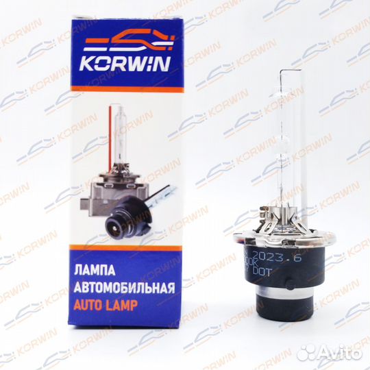 Лампа ксенон D4S 42V 35W P32D-5 6000K