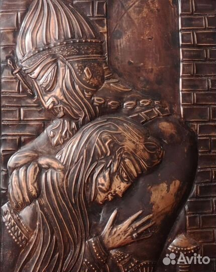 Картина медная,чеканка