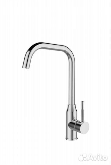 Смеситель для кухни, глянцевый хром