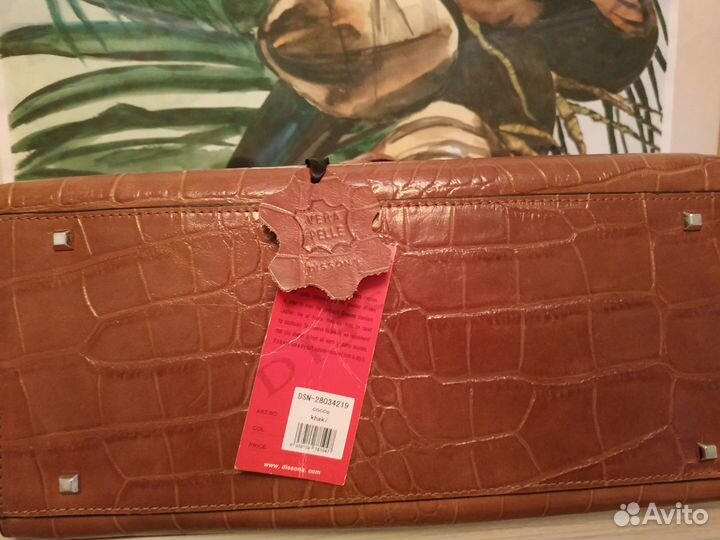 Сумка женская натуральная кожа новая Dissona