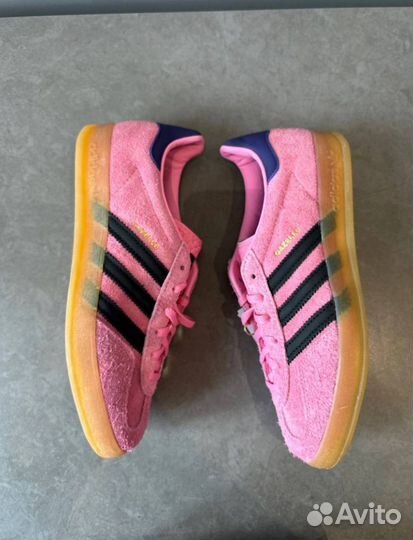 Adidas Gazelle Indoor pink purple оригинал