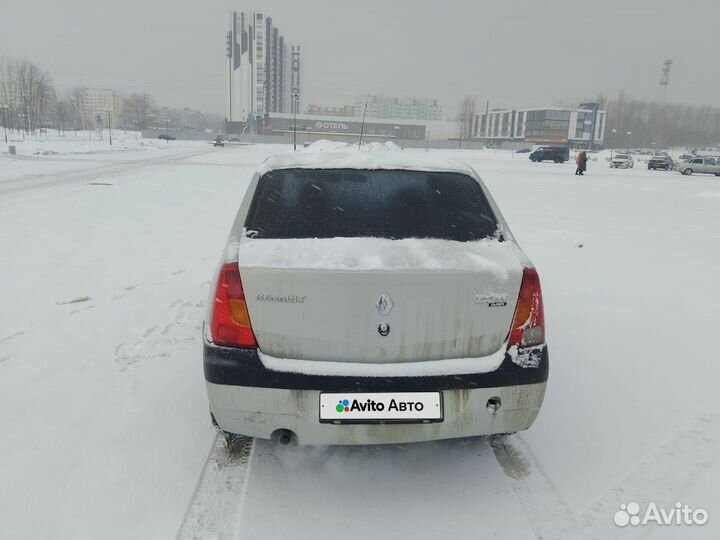 Renault Logan 1.4 МТ, 2008, 160 000 км