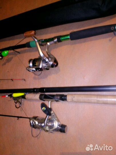 Катушки на спининг и телескопичку