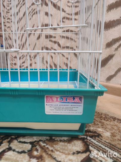 Клетка для птиц 47х36х72см