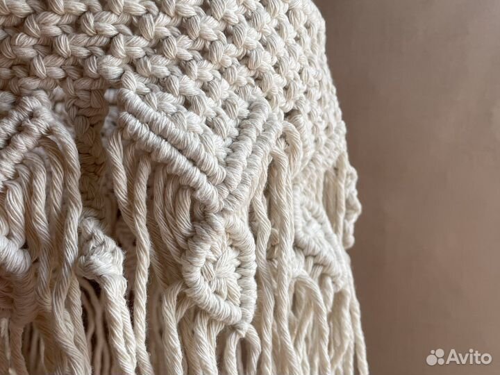 Абажур макраме