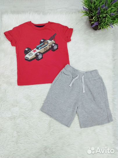 Пакет одежды девочки +мальчику 104-110 см (бронь)