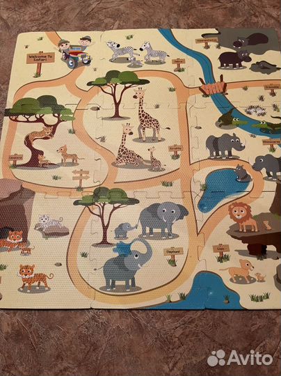 Пазл коврик
